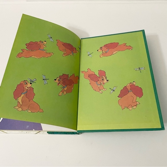 Vintage Disney Lady and the Tramp Hardcover Book - Picture 11 of 11